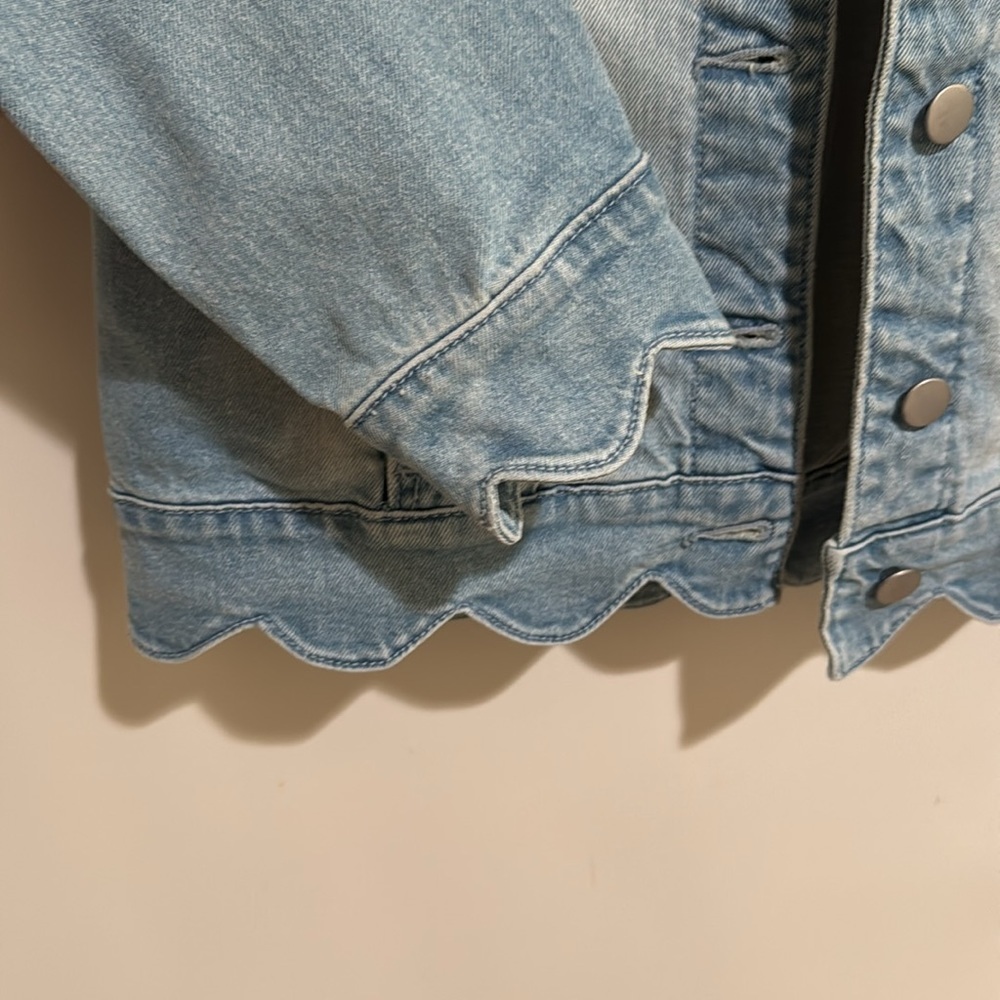 AQUA Denim Blue Jacket - Picture 5 of 6